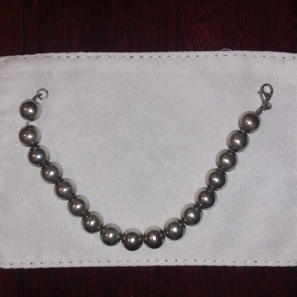 Tiffany & Co silver ball bracelet - Picture 5 of 12